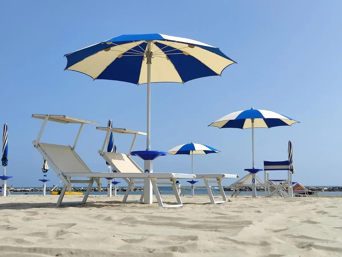 Miamare Beach Apartment 1 Min Dalla Spiaggia E Terrazzo Di Clickaffitti Rimini